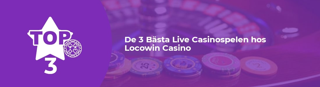 Live casino hos Locowin