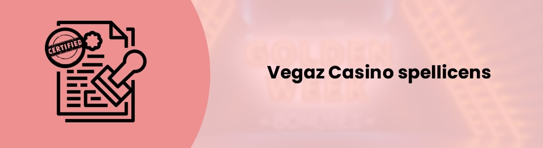 Spela med Curacao licens hos Vegaz spelsida