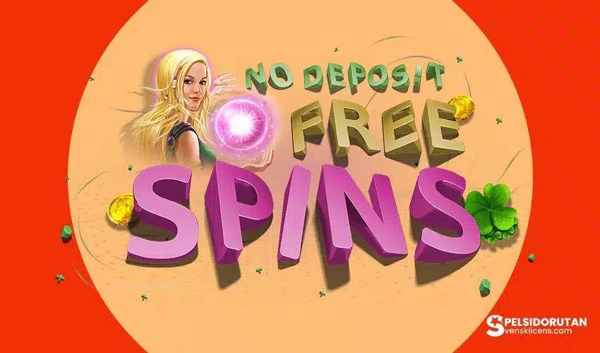 No deposit free spins på utländska spelbolag