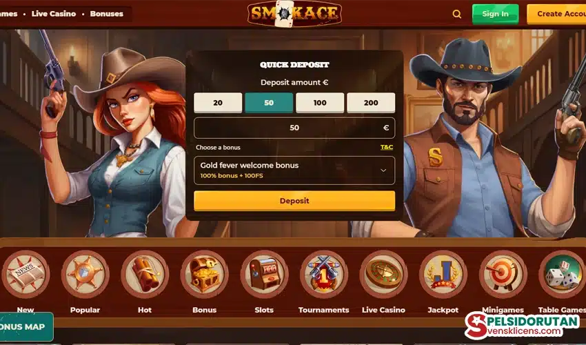 Smokeace casino